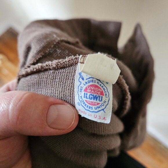 Vintage Butte Knit 70s Leisure Suit S/M - Picture 11 of 15